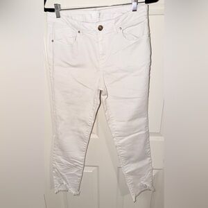 1822 Denim Women's White Ankle & Cropped Jeans